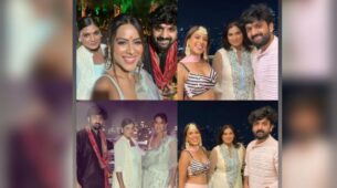All Smiles: Nia Sharma shares unseen family moments from her Diwali bash