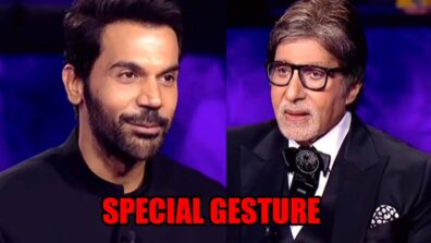 Amitabh Bachchan’s special gesture for Rajkummar Rao’s mother to make you emotional, watch video