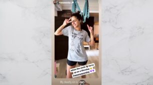 Ananya Panday Gives Us Major Sloth Yoga Vibes With Her T-shirt Look