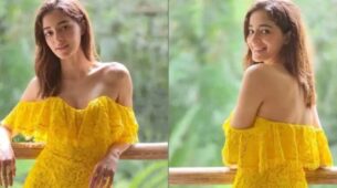 Ananya Pandey exudes mesmerising beauty in her ruffle dress collection