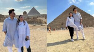 Anil Kapoor enjoys romantic vacation with wife Sunita Kapoor in Egypt, Sonam Kapoor calls them ‘best people’