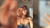 Anushka Sen flaunts her sunkissed glow slipping in lacy black night dress