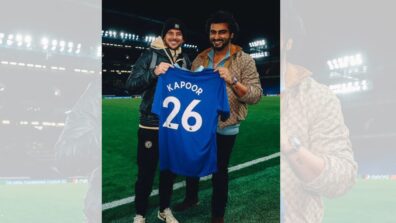 Arjun Kapoor Shares Fan Moments With Chelsea Player Mason Mount, Flaunting Blue Jersey With Name Kapoor