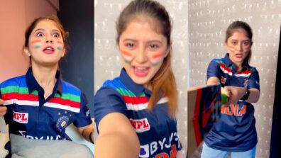 Balla Ghuma Chakka Laga: Arishfa Khan wishes Virat Kohli, Rohit Sharma and Team India good luck for T20 World Cup, see adorable video