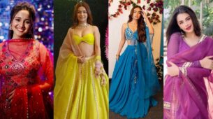Ashi Singh, Avneet Kaur, Ritika Badiani and Anushka Sen are beauties from heaven in these embellished lehengas, fans get Diwali fashion goals