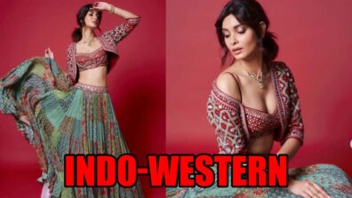 Diana Penty looks ravishing in red and blue indo western outfit, fans can’t stop praising