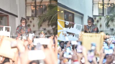 Shahenshah Swag: THIS is what Amitabh Bachchan did outside his residence for fans on 80th birthday