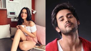 Reem Sameer Shaikh chills on private couch in off-shoulder top and pink shorts, Randeep Rai loves it