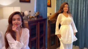 Watch: Anushka Sen is feeling romantic in white desi kurti, impresses fans with unbelievable guitar skills