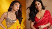 Desi Babes On Fire: Rakul Preet Singh and Katrina Kaif are quintessential inspirations for stylish saree fashion this festive season, check out