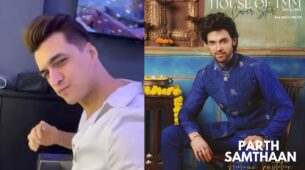 Diwali Special Makeover: Parth Samthaan looks dapper and handsome in blue ethnicwear, Mohsin Khan gets a new hairstyle