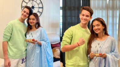 Festival Vibes: Anushka Sen brozones Jannat Zubair Rahmani’s brother, celebrates ‘Bhai Dooj’ with him