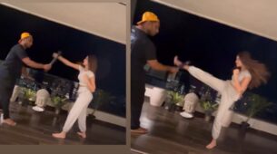 Watch: Tara Sutaria is a dedicated professional, spotted training hard for next action movie ‘Apurva’