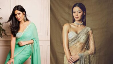 Transparent Saree Fashion Battle: Katrina Kaif Vs Ananya Panday: Who’s stabbing your hearts like a queen? (Vote Now)