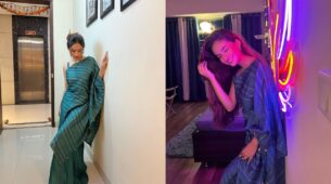 Watch: Anushka Sen dances like no one’s watching, looks drop-dead gorgeous in green fluffy knee-length dress