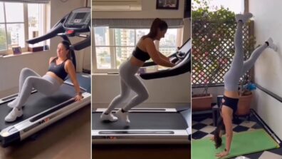 Watch: Kareena Kapoor burns out calories in black bralette and yoga trousers, get ready to feel inspired