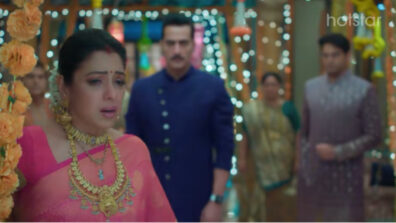 Anupamaa 31st October 2022 Written Update S-01 Ep-726: Vanraj and Anupamaa breaks down as Pakhi leaves