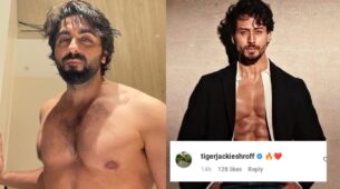 Ayushmann Khurrana Goes Shirtless For His Movie Shoot, Tiger Shroff Comments