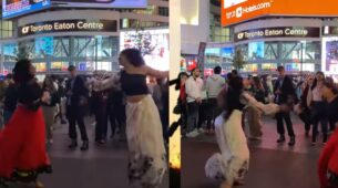 Viral Video: Girls Dancing Garba Steps On The Street In Paris, Netizens In Awe