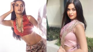 Avneet Kaur In Desi Saree Or Jannat Zubair In Organza Saree: Who Is Soaring Hotness In Floral Saree?