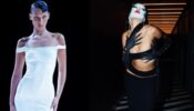 Bella Hadid And Doja Cat Rock The Ramp-walm In Unusual Ensembles During Paris Fashion Runway