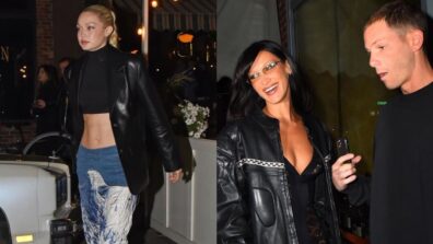 Bella Hadid Celebrates Her 26th Birthday Along With Beau Marc Kalman And Sister Gigi Hadid In New York City