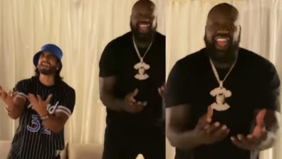 “Big Man × Bad Man” – Ranveer Singh Grooves On The Beats Of KhaliBali With Director Shaquille O’Neal