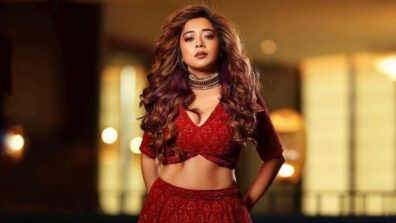 Bigg Boss 16: Tina Datta takes over internet by storm in plunging neckline red blouse and lehenga, see pic