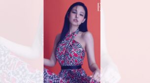 Blackpink Jennie looks like doll in floral halter neck flared dress, see pics