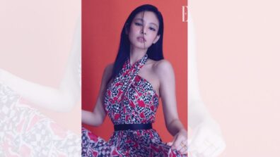 Blackpink Jennie looks like doll in floral halter neck flared dress, see pics