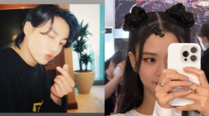 Blackpink Jisoo looks cute in two-bun hairstyle, BTS Jungkook showers love