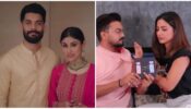 Blockbuster Romance: ‘Real-life’ couples Mouni Roy-Suraj Nambiar and Hina Khan-Rocky Jaiswal make on-screen debut, check out