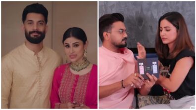 Blockbuster Romance: ‘Real-life’ couples Mouni Roy-Suraj Nambiar and Hina Khan-Rocky Jaiswal make on-screen debut, check out