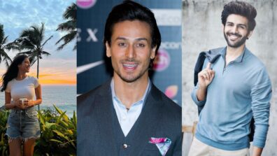 Bollywood actors Tiger Shroff, Kartik Aaryan and Ayushmann Khurrana can’t resist themselves from admiring Malavika Mohanan’s bold snap, check out