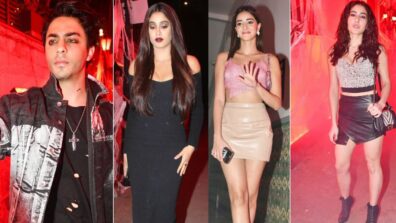 Bollywood Juniors get Halloween ready! Sara Ali Khan, Ananya Panday, Aryan Khan, Janhvi Kapoor and others spotted