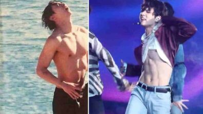 BTS Youngest Jungkook Making Fans Go Gaga Over His Shirtless Pic