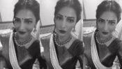 ‘Candid Queen’ Shruti Haasan is grooving to desi drumbeats in gorgeous silk saree, fans love gorgeous silver necklace