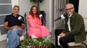 Check Out: Jess Cagle Chats With Good Friend Julia Roberts And George Clooney On For SiriusXM
