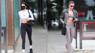 Check Out: Kendall Jenner And Hailey Bieber Attends Morning Pilates Class Together In Sports Attires.