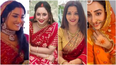 Chhath Pooja 2022 Special: Monalisa, Akshara Singh, Amrapali Dubey, And Rani Chatterjee Embracing The Fasting Festive Vibes In Ethnic Sarees