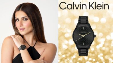 “Chic And Classy” – Tara Sutaria Looks Astounding As She Poses For Calvin Klein Watches