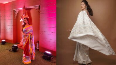 Desi Girls: Anushka Sen and Disha Parmar melt hearts with ethnic sarees, come check out