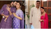 Dheeraj Dhoopar-Vinny Arora twin in purple ethnic suits, Shraddha Arya says ‘be full of love…’
