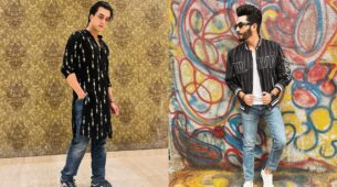 The Black Swag Challenge: Dheeraj Dhoopar’s printed jacket Vs Mohsin Khan’s printed kurta, which one is your favourite?