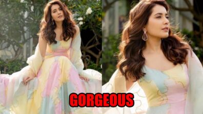 Divine Alert: Raashi Khanna Looks Drop-Dead Gorgeous In Multi-Coloured Organza Anarkali