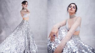 Divya Khosla Kumar Steals The Diwali Glamour In Glitzy White Ensemble, Here’s A Peek