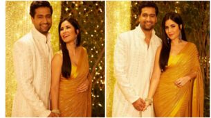 Diwali 2022 Celebrations: Katrina Kaif and Vicky Kaushal serve couple goals in dreamy festive look