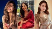 Diwali Celebrations: Rashmika Mandanna goes simple in pink, Malavika Mohanan romps in red saree, Tamannaah Bhatia is queen in saree, Pooja Hegde keeps bold in lehenga