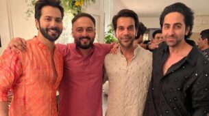 Diwali Dhamaka: Varun Dhawan, Rajkumar Rao and Ayushmann Khurrana get candid together
