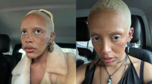 Doja Cat’s White Eyebrows Are The Most Fashionable Right Now, Take A Look